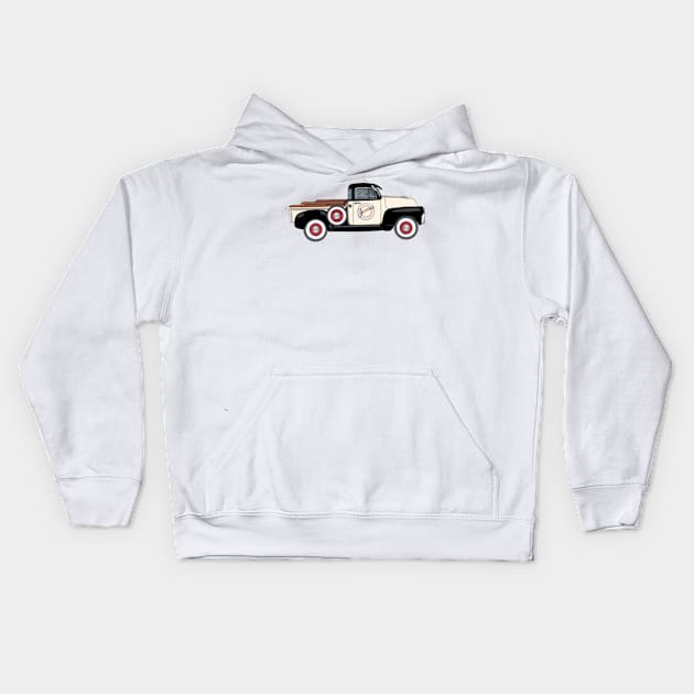 oldskool Truck Kids Hoodie by TURISMOssv